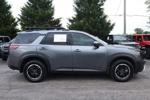 Gun Metallic 2025 Nissan Pathfinder Rock Creek