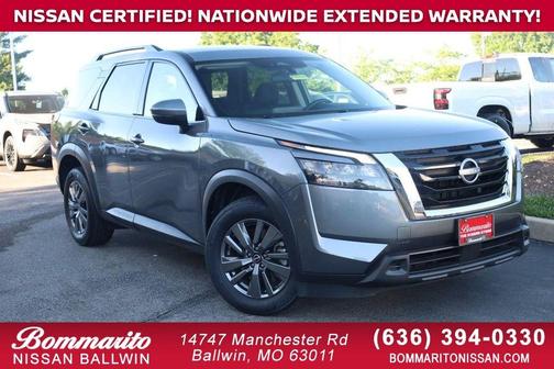 Gun Metallic 2025 Nissan Pathfinder SV