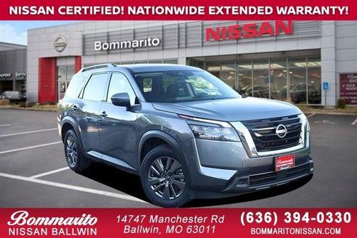 Gun Metallic 2025 Nissan Pathfinder SV