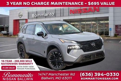 Boulder Gray Metallic 2026 Nissan Rogue Dark Armor