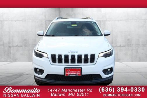 Bright White Clearcoat 2019 Jeep Cherokee Latitude Plus