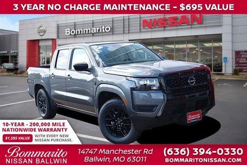 Gun Metallic 2026 Nissan Frontier SV