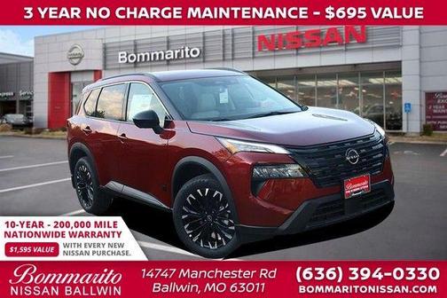 Scarlet Ember 2026 Nissan Rogue Dark Armor