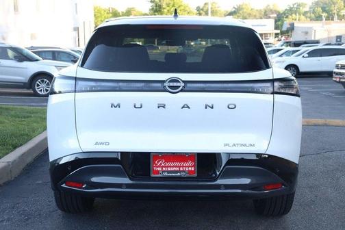 White / Black 2026 Nissan Murano Platinum