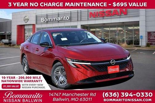 Scarlet Ember 2026 Nissan Sentra SV
