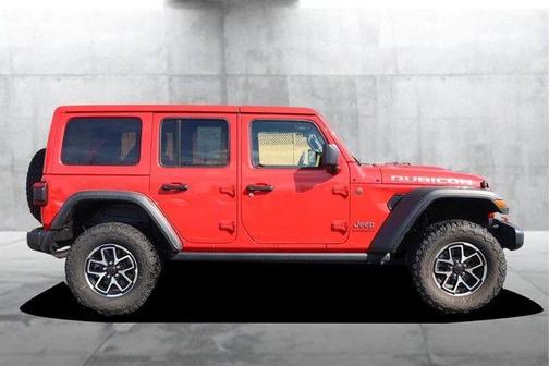 Firecracker Red Clearcoat 2025 Jeep Wrangler Rubicon