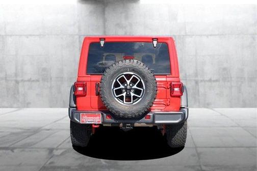 Firecracker Red Clearcoat 2025 Jeep Wrangler Rubicon