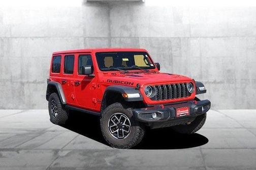 Firecracker Red Clearcoat 2025 Jeep Wrangler Rubicon