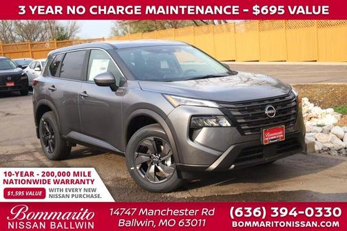 Gun Metallic 2026 Nissan Rogue SV