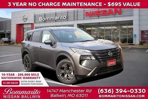 Gun Metallic 2026 Nissan Rogue SV