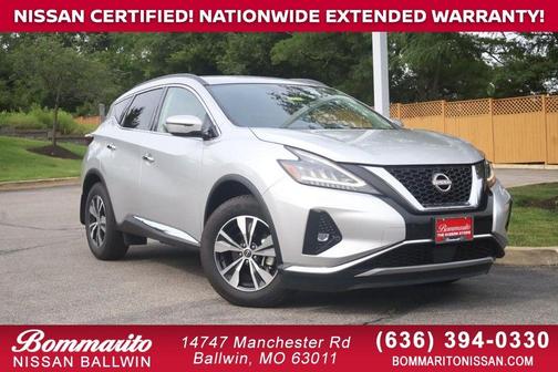 Brilliant Silver Metallic 2024 Nissan Murano SV
