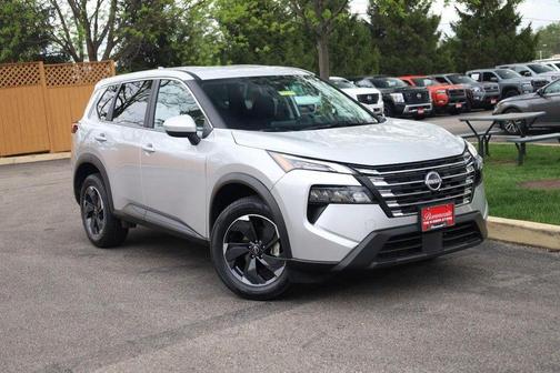 Brilliant Silver Metallic 2025 Nissan Rogue SV