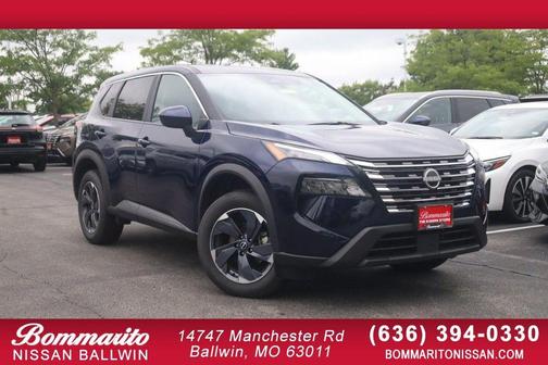 Deep Ocean Blue 2025 Nissan Rogue SV