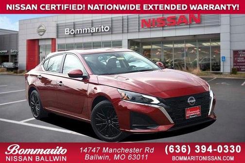 Scarlet Ember 2025 Nissan Altima SV