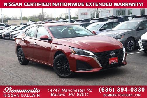 Scarlet Ember 2025 Nissan Altima SV