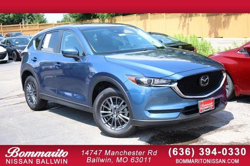 Eternal Blue Mica 2021 Mazda CX-5 Touring