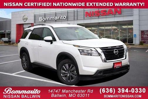 Everest White P 2025 Nissan Pathfinder SV