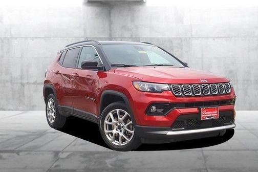 Red 2025 Jeep Compass Limited