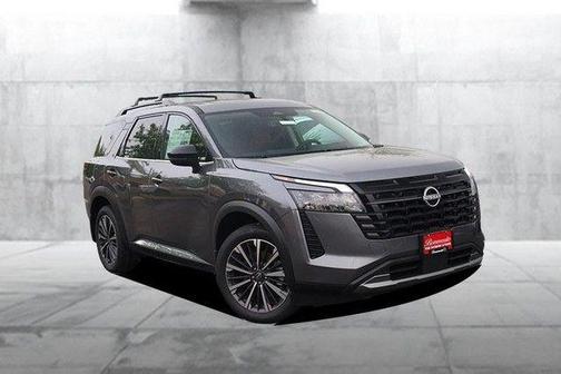 Gun Metallic 2026 Nissan Pathfinder Platinum