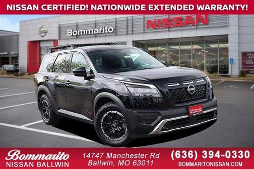 Black 2025 Nissan Pathfinder Rock Creek