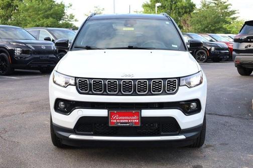 Bright White Clearcoat 2025 Jeep Compass Limited
