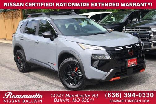 Boulder Gray Metallic 2025 Nissan Rogue Rock Creek