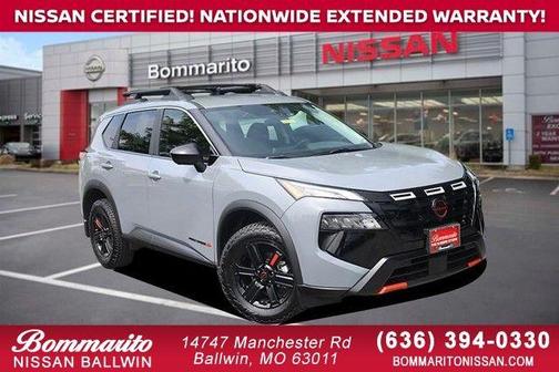 Boulder Gray Metallic 2025 Nissan Rogue Rock Creek