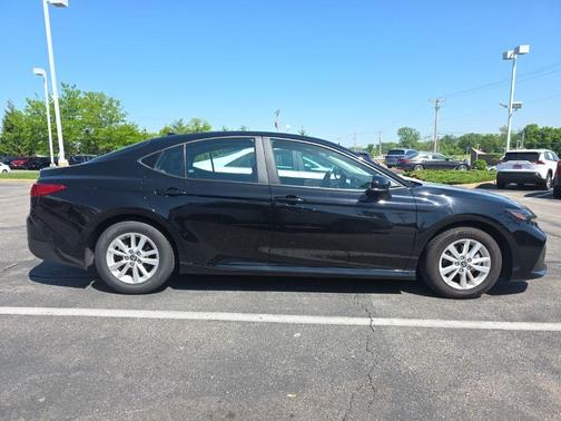 Midnight Black Metallic 2025 Toyota Camry LE