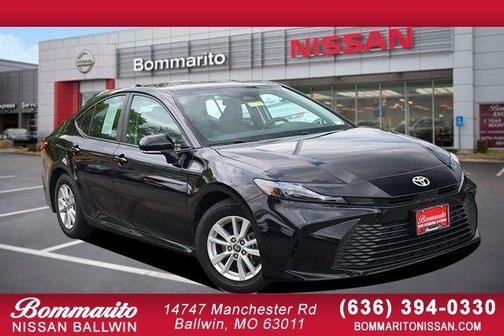 Midnight Black Metallic 2025 Toyota Camry LE