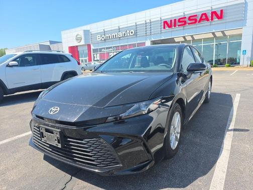 Midnight Black Metallic 2025 Toyota Camry LE