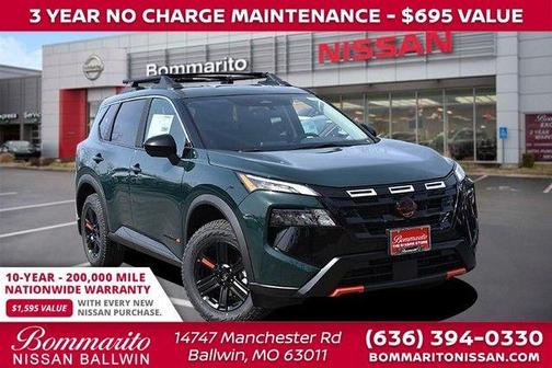 Obsidian Green 2026 Nissan Rogue Rock Creek