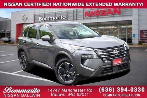 Gun Metallic 2025 Nissan Rogue SV