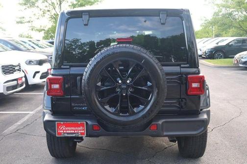 Black Clearcoat 2025 Jeep Wrangler 4xe Sahara