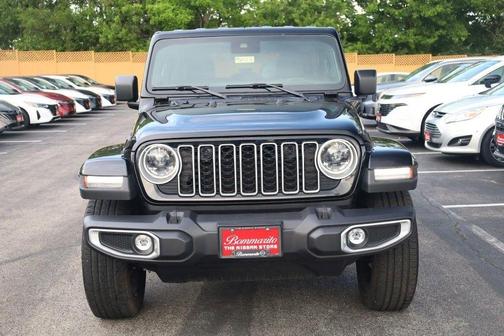 Black Clearcoat 2025 Jeep Wrangler 4xe Sahara
