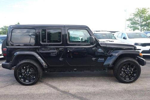 Black Clearcoat 2025 Jeep Wrangler 4xe Sahara