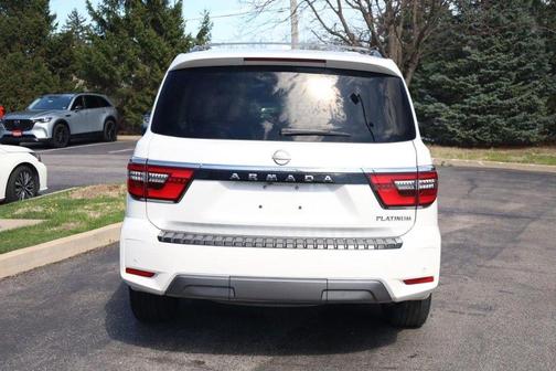 Aspen White 2021 Nissan Armada Platinum