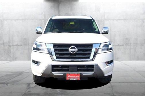 Aspen White 2021 Nissan Armada Platinum