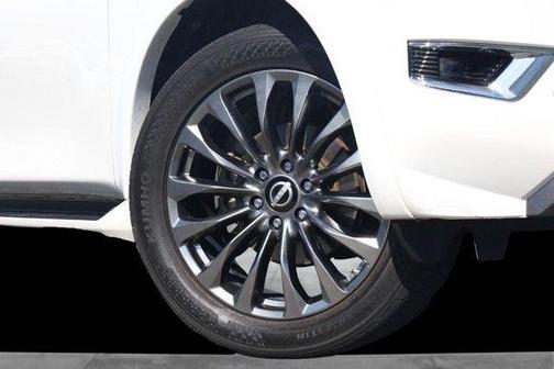 Aspen White 2021 Nissan Armada Platinum