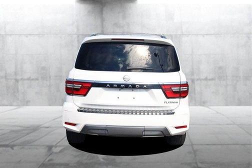 Aspen White 2021 Nissan Armada Platinum