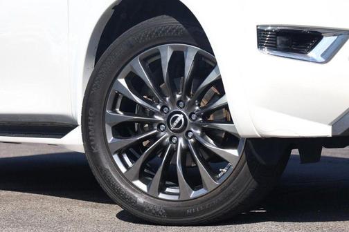 Aspen White 2021 Nissan Armada Platinum