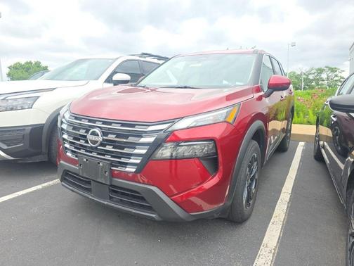 Scarlet Ember 2025 Nissan Rogue SV