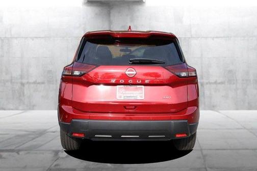 Scarlet Ember 2025 Nissan Rogue SV