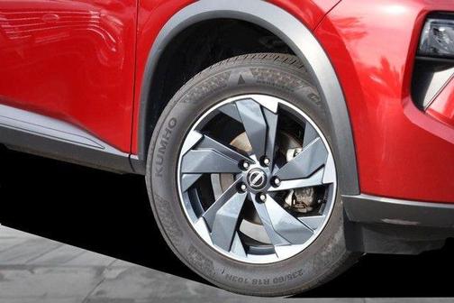 Scarlet Ember 2025 Nissan Rogue SV