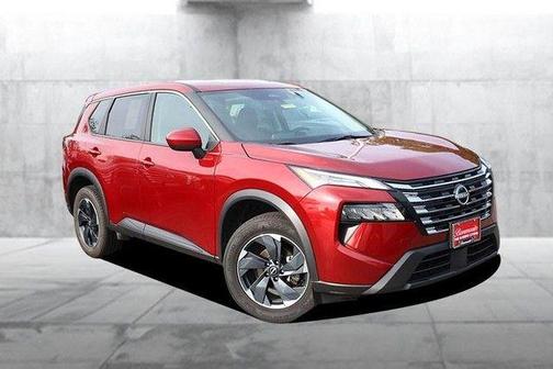 Scarlet Ember 2025 Nissan Rogue SV