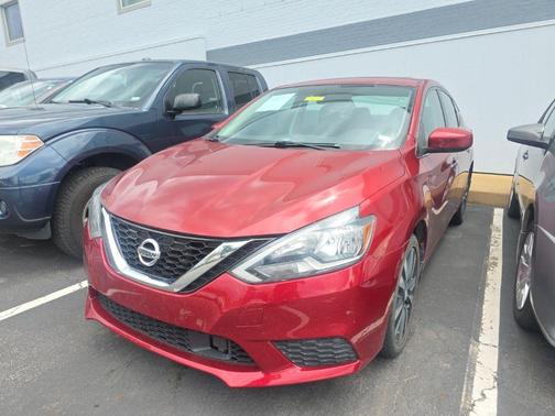Scarlet Ember 2019 Nissan Sentra SV