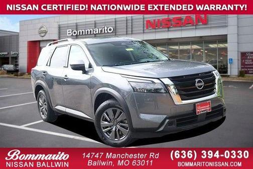 Gun Metallic 2025 Nissan Pathfinder SV