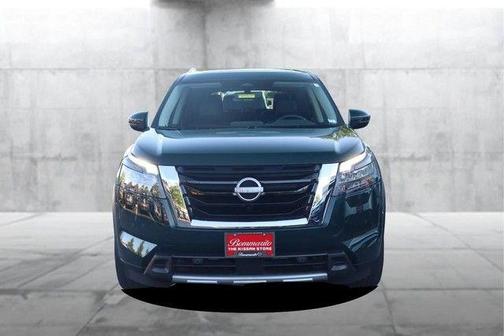 Obsidian Green Pearl 2025 Nissan Pathfinder SL