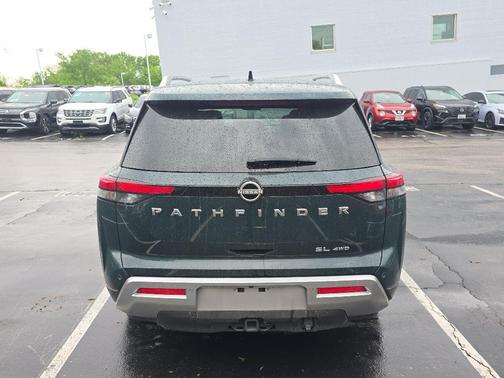 Obsidian Green Pearl 2025 Nissan Pathfinder SL