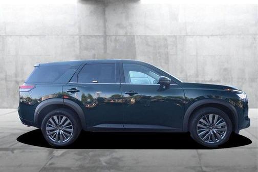 Obsidian Green Pearl 2025 Nissan Pathfinder SL