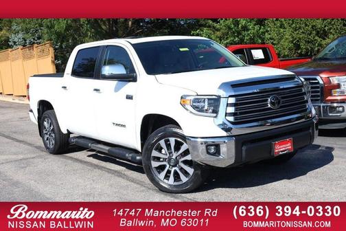 Super White 2021 Toyota Tundra Limited